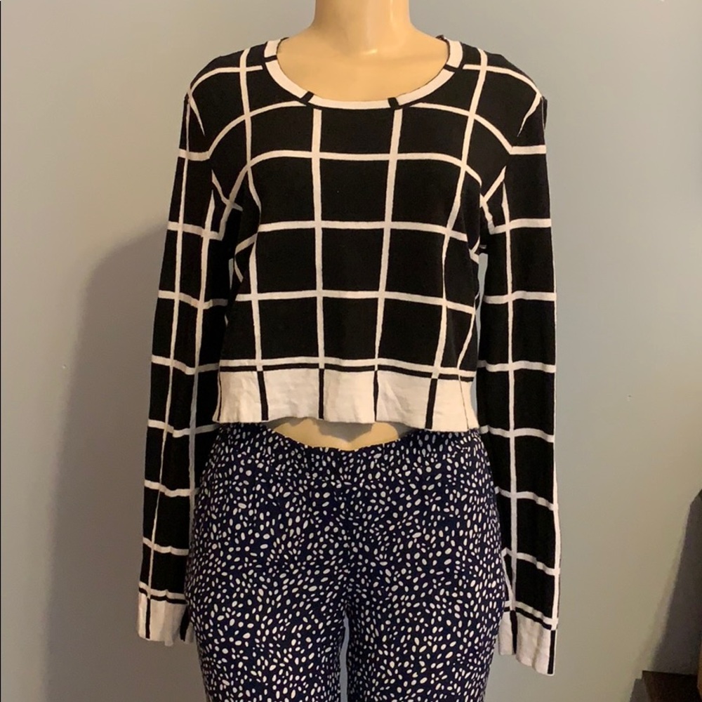 BCBG Cropped Sweater